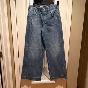 NWT Anthropologie Pilcro Wide-Leg Jeans in Faded Blue